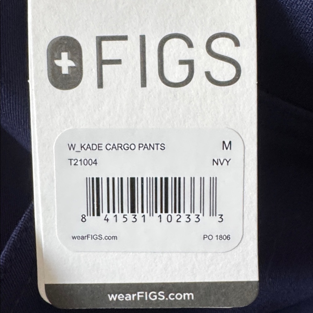 Figs women’s Navy Pants - Picture 4 of 4